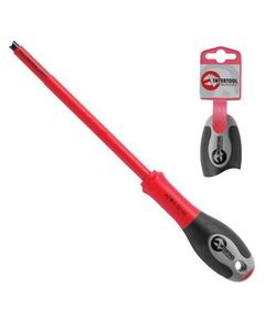 Изолированная шлицевая отвертка 1,2x6,5 мм, 150 мм, 1000 В INTERTOOL VT-3207, фото  | SNABZHENIE.com.ua