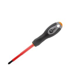 Отвертка ізольована хрестова PH2, 100 мм, 1000 В INTERTOOL VT-3212, фото  | SNABZHENIE.com.ua