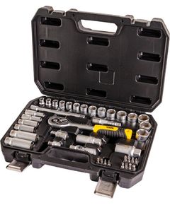 Набор ключей и насадок торцевых MASTERTOOL CRV 3/8 39 шт, фото  | SNABZHENIE.com.ua