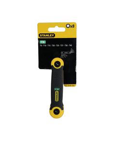 Набор торцевых ключей TORX складных, 8 шт, STANLEY 2-69-266, фото  | SNABZHENIE.com.ua