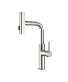 Смеситель для кухни Lidz Aria 015FLT с выдвижным изливом, фото  | SNABZHENIE.com.ua