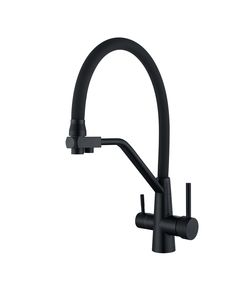 Смеситель Lidz Aria 020F3 с гибким изливом и подключением для воды, фото  | SNABZHENIE.com.ua