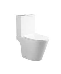 Унитаз Qtap Dove безободковый с сиденьем Soft-close WHITE, фото  | SNABZHENIE.com.ua