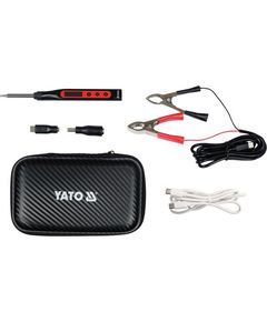 Паяльник YATO 9-24В, 18-65Вт, t=90-480°С, наконечник Т12 YT-82490, фото  | SNABZHENIE.com.ua