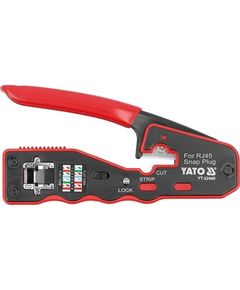 Клещи YATO для обжима RJ45, L=135 мм, модель YT-22440, фото  | SNABZHENIE.com.ua