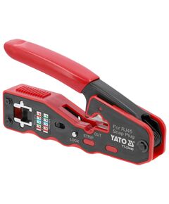 Клещи YATO для обжима RJ45, L=135 мм, модель YT-22440, фото  | SNABZHENIE.com.ua
