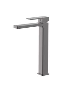 Смеситель для раковины Qtap Gemini высокий черный PVD, фото  | SNABZHENIE.com.ua
