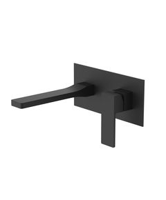 Смеситель для раковины Qtap Gemini, скрытый монтаж, черный матовый, фото  | SNABZHENIE.com.ua