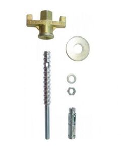 Набір кріплення для цегляної кладки з дюбелем М12 до моделей BST та KBS, фото  | SNABZHENIE.com.ua