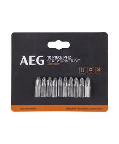Біти ASDPH22510 AEG, РН2, 25мм, 10 шт., фото  | SNABZHENIE.com.ua