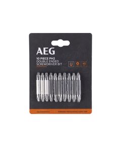 Биты двусторонние AEG ASDPH24510, РН2, 45мм, 10 шт, 4932479515, фото  | SNABZHENIE.com.ua