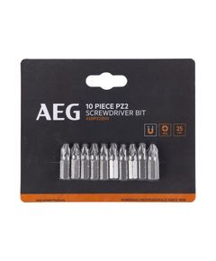 Биты AEG ASDPZ22510, PZ2, 25мм, 10шт, фото  | SNABZHENIE.com.ua