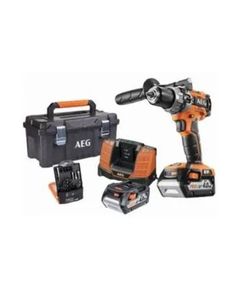Дрель-шуруповерт ударный AEG BSB18C2BL-402TB, 18В, 65Нм, в кейсе, фото  | SNABZHENIE.com.ua