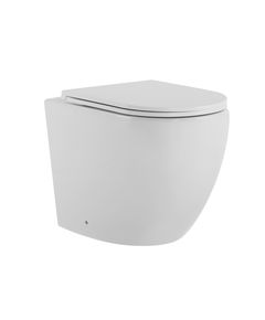 Унитаз напольный Qtap Robin Ultra Quiet безободковый с сиденьем Soft-close, фото  | SNABZHENIE.com.ua