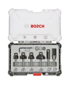 Набор фрез для торцевания и кантувания 6 мм BOSCH 2607017468, фото  | SNABZHENIE.com.ua