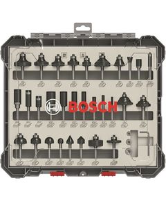 Набор фрез комбинированный 1/4, 30 шт. BOSCH 2607017476, фото  | SNABZHENIE.com.ua