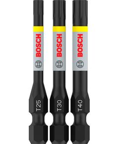 Насадка PRO Torx Impact T25, T30, T40, 55 мм, 3 шт. BOSCH 2608521U55, фото  | SNABZHENIE.com.ua