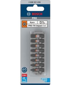 Насадка PRO Torx Security Impact, T10H-T40H, 25 мм, 8 шт. BOSCH, фото  | SNABZHENIE.com.ua