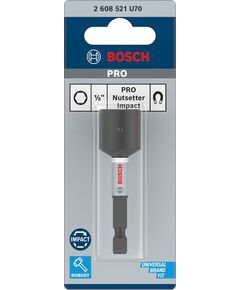 Торцевой ключ PRO Nutsetter Impact 1/2, 65 мм, BOSCH 2608521U70, фото  | SNABZHENIE.com.ua