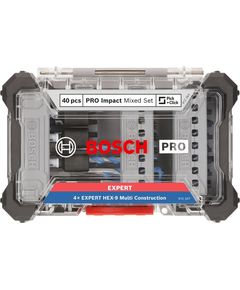 Набор шуруповертов и сверл Multi Construction PRO Impact, 40 шт. BOSCH, фото  | SNABZHENIE.com.ua