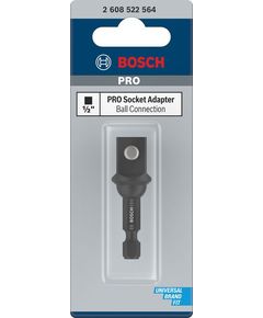 Адаптер PRO Socket с шариковым соединением 1/2, 50 мм BOSCH 2608522564, фото  | SNABZHENIE.com.ua