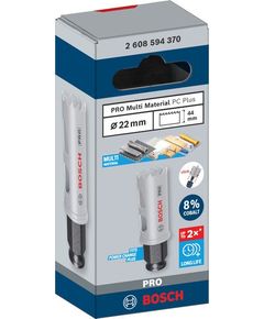 Коронка BOSCH PRO Multi Material PC Plus, 22 мм для свердління, фото  | SNABZHENIE.com.ua