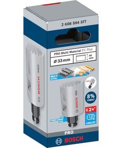 Коронка PRO Multi Material PC Plus 33 мм для дриля BOSCH, фото  | SNABZHENIE.com.ua