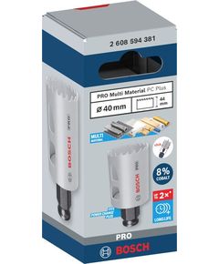 Коронка Bosch PRO Multi Material PC Plus, 40 мм, фото  | SNABZHENIE.com.ua