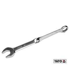 Ключ ріжково-накидний, кручений 90° YATO : М= 27 x 359 мм, Cr-V(DW), фото  | SNABZHENIE.com.ua