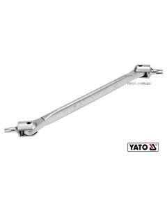 Ключ TORX 2-сторонній на шарнірах YATO: Т30 х Т40, L= 229 мм, Cr-V (DW), фото  | SNABZHENIE.com.ua
