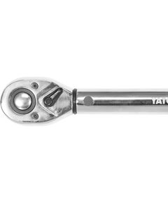 Динамометричний ключ YATO: квадрат 3/8, F= 10- 60 Нм, L= 378-400 мм, фото  | SNABZHENIE.com.ua