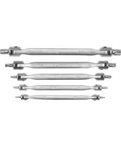 Набор ключей TORX двухсторонних на шарнирах YATO T15-T60, 5 шт., фото  | SNABZHENIE.com.ua