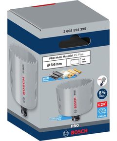 Коронка BOSCH 64 мм PRO Multi Material PC Plus, фото  | SNABZHENIE.com.ua