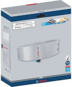 Коронка BOSCH PRO Multi Material PC Plus, 210 мм для різних матеріалів, фото  | SNABZHENIE.com.ua