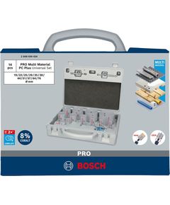 Набор коронок PRO Multi Material PC Plus, 14 шт. BOSCH, фото  | SNABZHENIE.com.ua