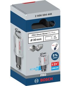 Коронка PRO Sheet Metal PC Plus 30 мм для металу BOSCH, фото  | SNABZHENIE.com.ua