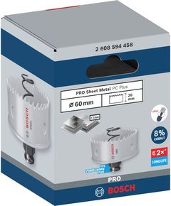 Коронка BOSCH PRO по металлу PC Plus, 60 мм, фото  | SNABZHENIE.com.ua