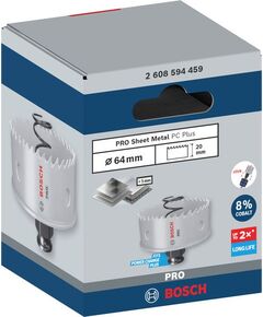 Коронка PRO Sheet Metal PC Plus 64 мм для металу BOSCH, фото  | SNABZHENIE.com.ua