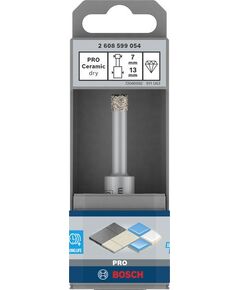 Свердло PRO Ceramic dry BOSCH 7x33x13 мм, фото  | SNABZHENIE.com.ua