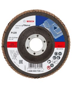 Складчатый шлифовальный круг X431, стандарт для металла BOSCH, фото  | SNABZHENIE.com.ua