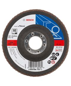 Складчатый шлифовальный круг X551, Expert for Metal BOSCH, фото  | SNABZHENIE.com.ua