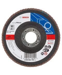 Складчатый шлифовальный круг X551, Expert for Metal BOSCH, фото  | SNABZHENIE.com.ua