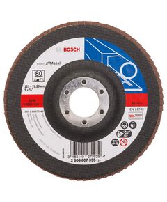 Складчатый шлифовальный круг X551, Expert for Metal BOSCH, фото  | SNABZHENIE.com.ua