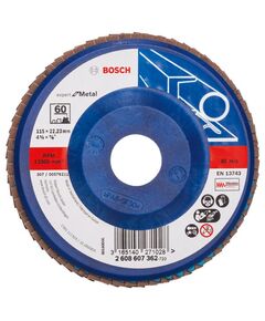 Складчатый шлифовальный круг X551, Expert for Metal BOSCH, фото  | SNABZHENIE.com.ua