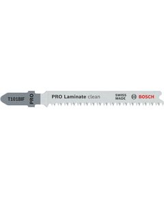 Полотно для лобзиков BOSCH T101BIF, 83 мм, 2 шт., PRO Ламинат Чистый, фото  | SNABZHENIE.com.ua