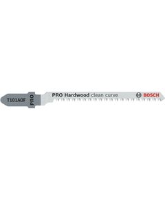 Полотно для лобзика BOSCH T101AOF, 83 мм, 2 шт. для криволинейных пропилов, фото  | SNABZHENIE.com.ua