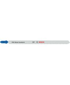 Полотно для лобзиков PRO Metal Sandwich T718BF, 180 мм, 5 шт. BOSCH, фото  | SNABZHENIE.com.ua