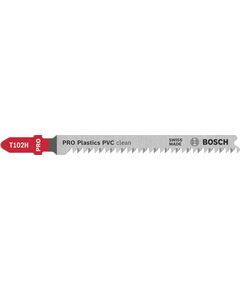 Полотно для лобзика BOSCH T102H PVC Clean, 100 мм, 2 шт., фото  | SNABZHENIE.com.ua