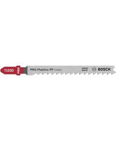 Полотно для лобзика BOSCH PP Clean T102D, 100 мм, 2 шт., фото  | SNABZHENIE.com.ua