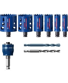 Набір коронок BOSCH EXPERT Tough Material, 9 шт., 22-68 мм, фото  | SNABZHENIE.com.ua